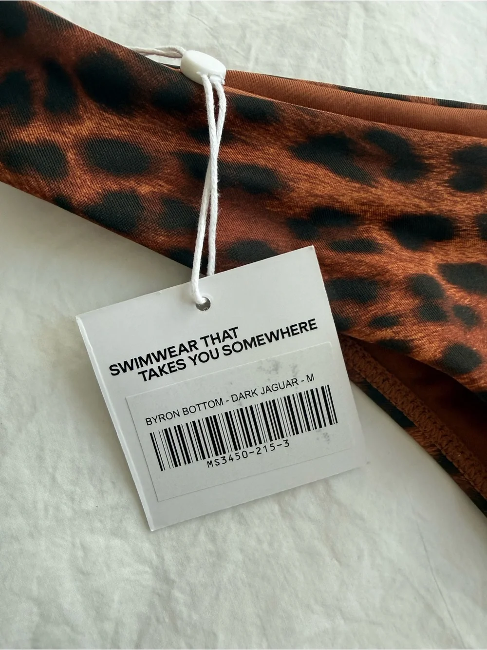 Monday Swimwear Leopard Print Bikini Bottoms